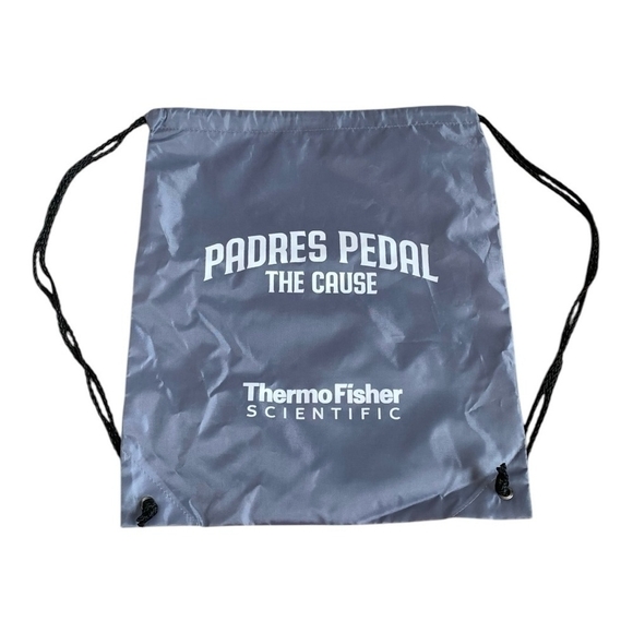 PADRES Drawstring Bag Nylon Thermo Fisher Scientific Promo Drawstring Backpack - Picture 1 of 3